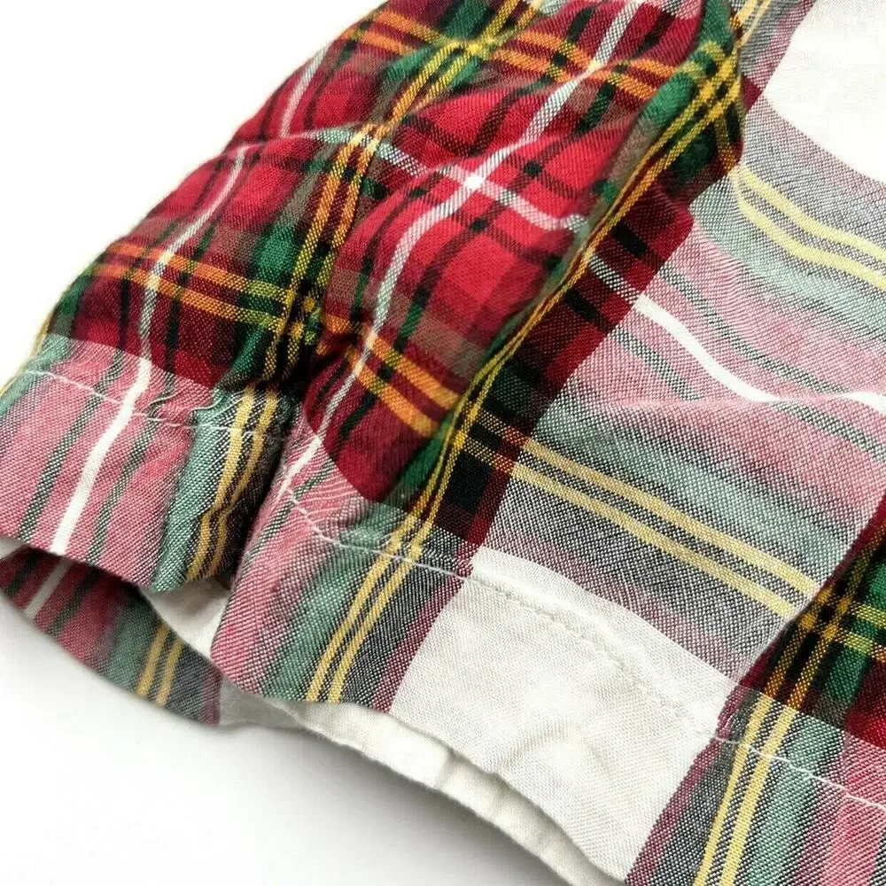 Hanna Andersson Plaid Smocked Dress